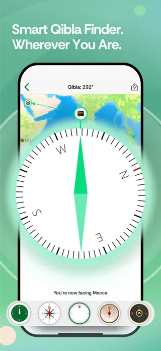 Muslim Pro screenshot 3 of 3, from its App Store listing